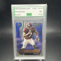 2001 Quantum Leaf - Rookie Michael Vick #201 (RC) PBSC 10 — photo 1 of 2