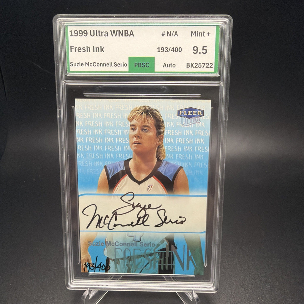 1999 Ultra WNBA Fresh Ink Suzie McConnell-Serio /400 Auto PBSC 9.5 — photo 1 of 2