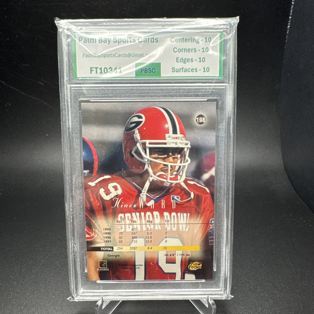 1998 Playoff Prestige - Hines Ward #198 Retail (RC) PBSC 10 (2) — photo 2 of 2