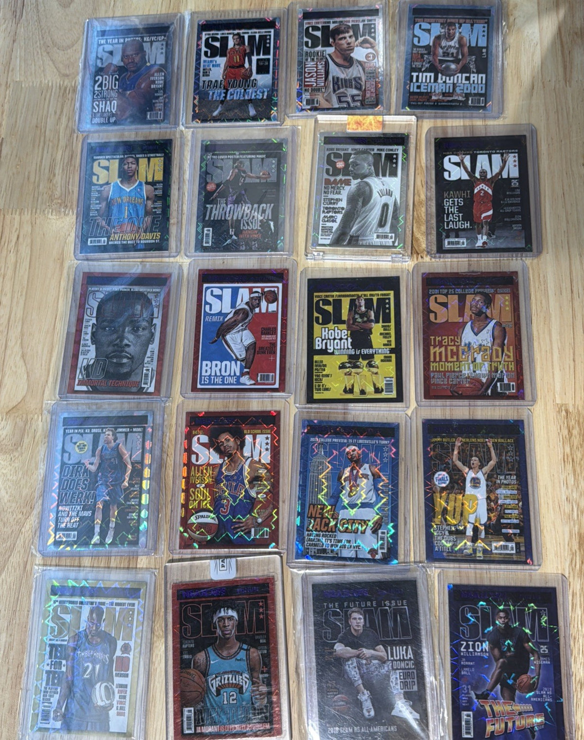 2020-21 NBA HOOPS SLAM PURPLE EXPLOSION COMPLETE SET 20 Cards — photo 1 of 23
