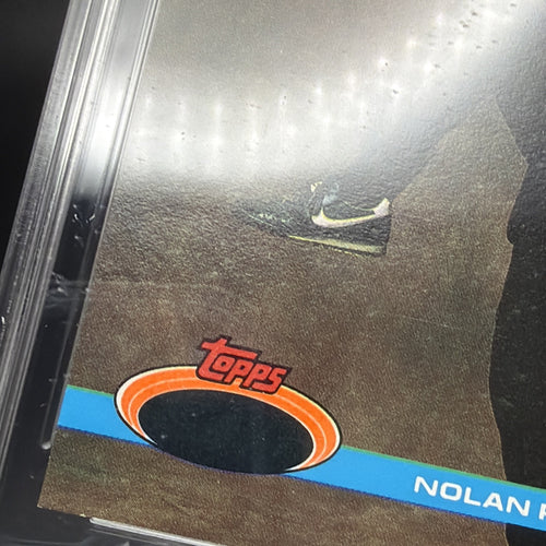 1991 Topps Stadium Club - Nolan Ryan #200 Error Card "Missing Foil" PBSC 9.5 — photo 2 of 3
