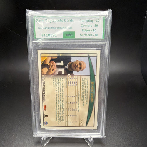 1998 TOPPS #341 HINES WARD RC PBSC 10 (2) — photo 2 of 2