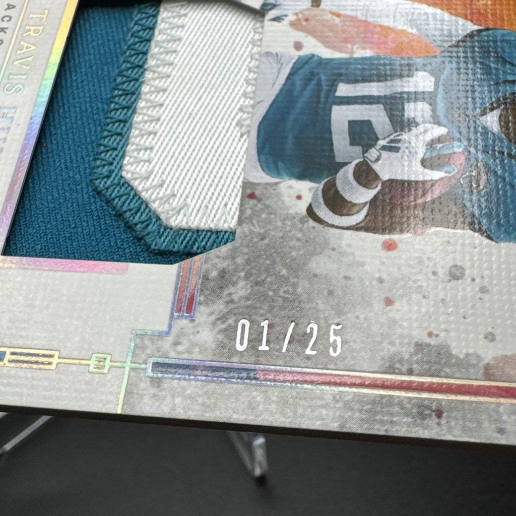 2025 Panini Impeccable Extravagance Patches Travis Hunter RC 1/25=1/1 EP-THR — photo 2 of 3